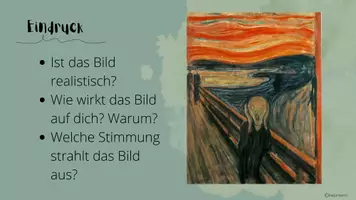 Vorschau - Mal- und Bastelvorlagen - Edvard Munch: Der (Freuden)Schrei - Kunstprojekt Klasse 5-7 - Seite 3