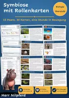 Vorschau - Stundenentwürfe - Ökologie: Materialpaket Zusammenleben, 9 Einheiten (Biologie Oberstufe) - Seite 1