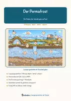 Vorschau - Arbeitsblätter - Der Permafrost – Lesespurgeschichte mit Rätselaufgaben (Klasse 9) - Seite 1