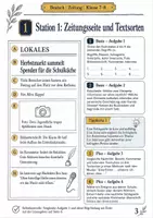 Vorschau - Arbeitsblätter - Zeitung verstehen – Stationenlernen Deutsch Klasse 7–8 - Seite 2