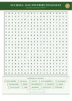 Vorschau - Arbeitsblätter - Suchsel: Das Distributivgesetz | Mathematik Klasse 5-6 - Seite 1
