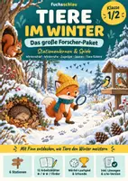 Vorschau - Stundenentwürfe - Fehlersuchbilder-Weihnachten: Finde die Fehler mit Finn-der-Schulfuchs - Deckblatt
