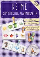 Vorschau - Stationenlernen - Reimwelt Teil 3 - Klammerkarten Reime Freiarbeitsmaterial - Deckblatt