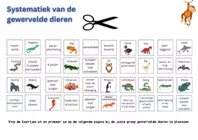 Voorbeeld - Systematiek van de gewervelde dieren - Biologie - Pagina 2