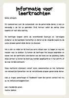 Voorbeeld - Systematiek van de gewervelde dieren - Biologie - Pagina 1