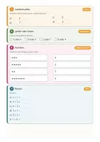 Vorschau - Arbeitsblätter - Mathematik 1 Grundschule - Inklusionspaket mit zieldifferentem Material - Seite 3