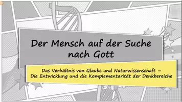 Vorschau - Stundenentwürfe - Drucklos unterrichten: Mensch auf der Suche nach Gott - Komplementarität - Seite 3