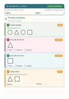 Vorschau - Arbeitsblätter - Geometrie Klasse 1 – Arbeitsblätter Raum und Form - Seite 2
