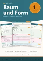 Vorschau - Arbeitsblätter - Geometrie Klasse 1 – Arbeitsblätter Raum und Form - Deckblatt