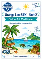 Vorschau - Arbeitsblätter - Wanyvo´s Lernspuren Orange Line 5 EK Unit 2 Arbeitsblätter - Deckblatt