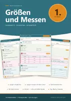 Vorschau - Arbeitsblätter - Größen und Messen Klasse 1 – Arbeitsblätter Mathe - Seite 1