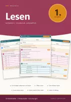 Vorschau - Arbeitsblätter - Deutsch 1 Grundschule - Lesen - Deckblatt