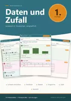 Vorschau - Arbeitsblätter - Daten und Zufall Klasse 1 – Arbeitsblätter Mathe - Seite 1