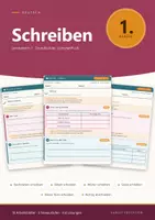 Vorschau - Arbeitsblätter - Deutsch 1 Grundschule - Schreiben - Deckblatt