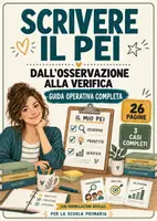 anteprima - Materiale di supporto/inclusione - PEI scuola primaria, guida alla compilazione con esempi - Pagina di copertina