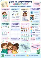 Aperçu - Affichage - 🌈 Gérer les comportements autrement : des outils concrets pour la classe - Page de couverture