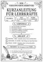 Vorschau - Stationenlernen - Herbstgedichte Klasse 6 | Escape Room - Seite 3