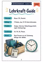 Vorschau - Unterrichtsreihen - Reportagen Klasse 7/8 | Unterrichtsreihe - Seite 2