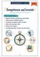 Vorschau - Unterrichtsreihen - Reportagen Klasse 7/8 | Unterrichtsreihe - Seite 3