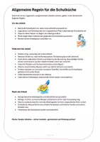 Vorschau - Arbeitsblätter - Regeln und Sicherheit in Schulküche und Werkstatt - Seite 1