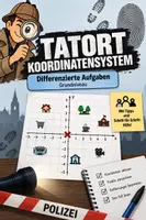 Vorschau - Arbeitsblätter - Krimi-Koodinatensystem DifferenzierungsVersion - Deckblatt