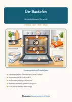 Vorschau - Arbeitsblätter - Der Backofen – Lesespurgeschichte mit Rätselaufgaben (Klasse 8) - Seite 1