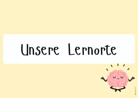 Vorschau - Bildkarten - Unsere Lernorte - Seite 1