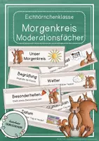 Vorschau - Poster - Ergänzendes Materialpaket für die Eichhörnchenklasse – Classroom Management & Klassenorganisation - Seite 1