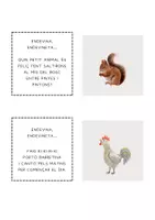 Vista previa - Tarjetas / Manipulativos - ENDEVINA, ENDEVINETA - página 2