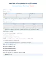 Vorschau - Arbeitsblätter - Maßstab- Vergrößern und Verkleinern Differenzierung - Seite 3