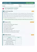 Vorschau - Arbeitsblätter - Leseverstehen Deutsch 7 Realschule - Seite 1