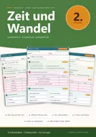 Vorschau - Arbeitsblätter - Sachunterricht HSU 2 Grundschule - Zeit und Wandel - Deckblatt