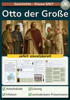 Vorschau - Stundenentwürfe - Otto der Große (I.) - Deckblatt