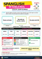Vista previa - Refuerzo / NEE / Materiales de apoyo - ESO mapa Spanglish D.A.PC y lenguaje adolescente - página 3