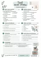 Vorschau - Test - Test Briefe schreiben - Seite 1