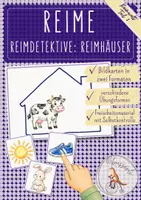 Vorschau - Fördermaterial/Inklusion - Reimwelt Teil 3 - Reimhäuser Freiarbeitsmaterial Reime - Deckblatt