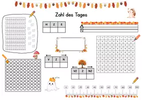 Vorschau - Arbeitsblätter - Zahl des Tages - ZR 100 (Klasse 2) - Seite 2