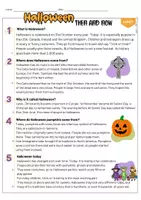 Vorschau - Arbeitsblätter - Halloween Englisch | Leseverstehen & Arbeitsblätter | Reading differenziert | Klasse 7–8 - Seite 1