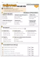 Vorschau - Arbeitsblätter - Halloween Englisch | Leseverstehen & Arbeitsblätter | Reading differenziert | Klasse 7–8 - Seite 2