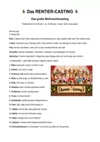 Vorschau - Anderer Materialtyp - Theater Weihnachten, Rentier-Casting - Seite 1