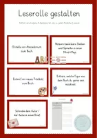 Vorschau - Poster - Leserolle - Ablaufplan und Aufgabenkarten - Deckblatt