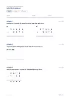 Vorschau - Test - Test - Schriftlich addieren - Test A und B in zwei Stufen - Seite 1