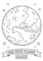 Vorschau - Arbeitsblätter - 🚀 Mein Projekt: MARS – Der rote Planet - Seite 3