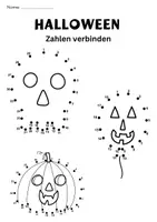 Vorschau - Mal- und Bastelvorlagen - Kleine Halloween Werkstatt - Seite 2