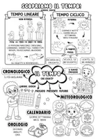 anteprima - Compiti in classe/Test - “Il Tempo e il calendario" (Classi 1ª, 2ª e 3ª Primaria) - Pagina 1