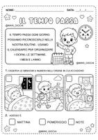 anteprima - Compiti in classe/Test - “Il Tempo e il calendario" (Classi 1ª, 2ª e 3ª Primaria) - Pagina 2