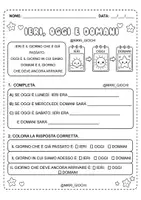 anteprima - Compiti in classe/Test - “Il Tempo e il calendario" (Classi 1ª, 2ª e 3ª Primaria) - Pagina 3