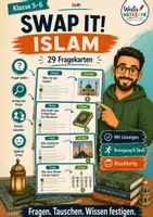 Vorschau - Spiele - Swap-it-Kartenspiel: "Islam" – bewegtes Klassenspiel für GeWi 5/6 | Farbe & S/W | Duplex- und manueller Druck - Deckblatt