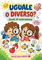 anteprima - Esercizi - Uguale o Diverso - Scuola dell'Infanzia - Pagina di copertina