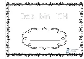 Vorschau - Arbeitsblätter - Das bin ICH beim Schuleintritt - - Seite 1